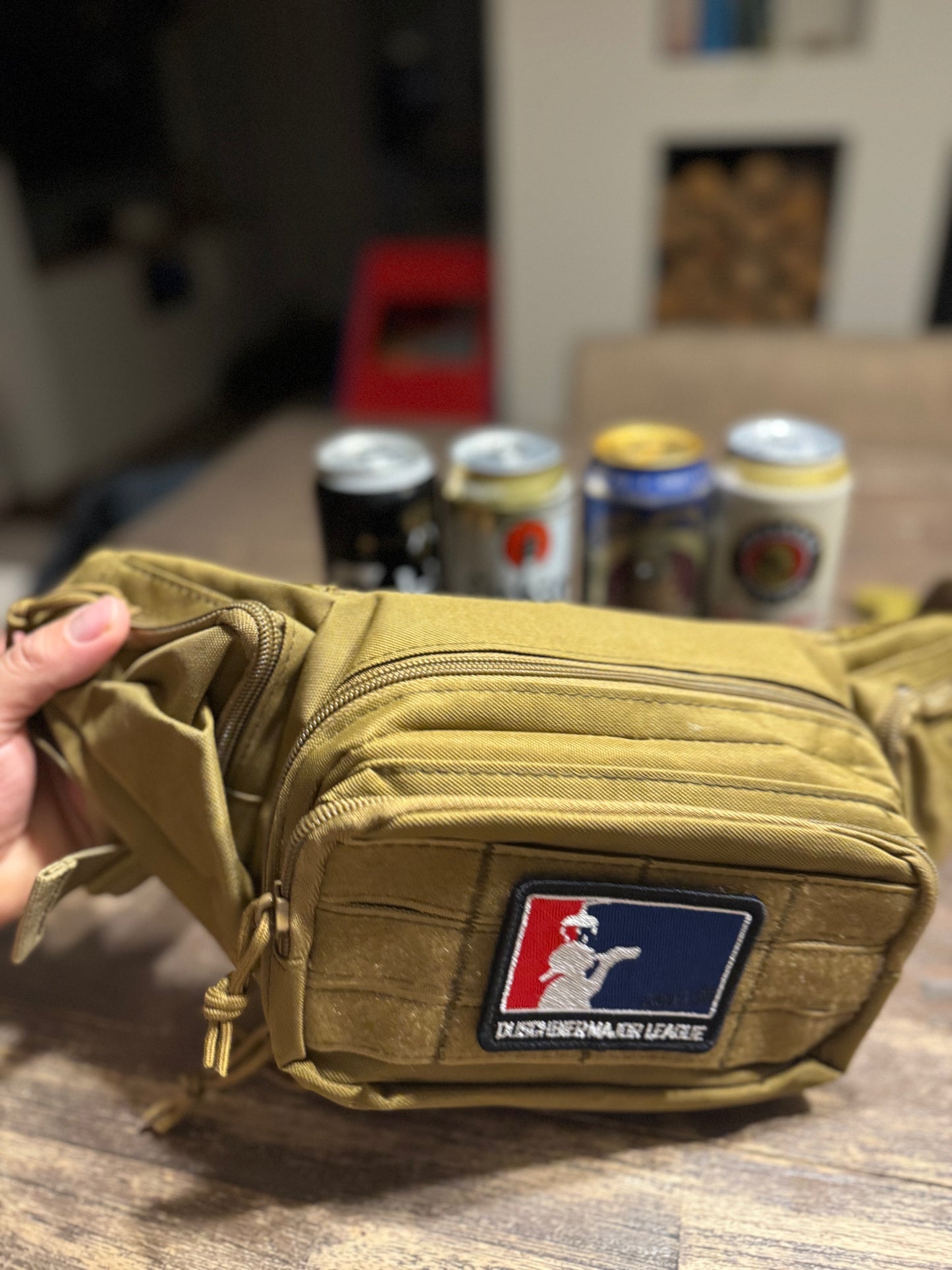 Taktische DuschBierTasche mit DuschBierPatch
